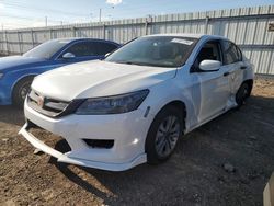Salvage cars for sale at Elgin, IL auction: 2014 Honda Accord LX