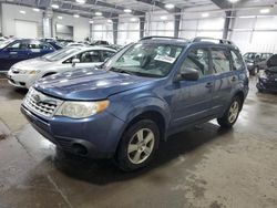 Salvage cars for sale at Ham Lake, MN auction: 2012 Subaru Forester 2.5X