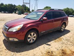 Salvage cars for sale at China Grove, NC auction: 2012 Subaru Outback 2.5I Limited