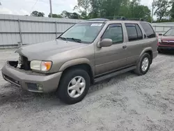 Salvage cars for sale from Copart Gastonia, NC: 2001 Nissan Pathfinder LE