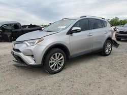 Salvage cars for sale at Houston, TX auction: 2018 Toyota Rav4 Limited