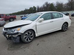 Salvage cars for sale from Copart Brookhaven, NY: 2016 Honda Accord EX