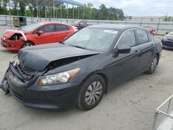 Honda Accord salvage cars for sale: 2011 Honda Accord LX