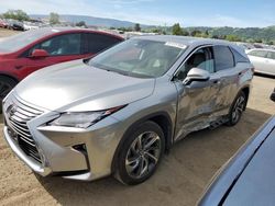Salvage cars for sale at San Martin, CA auction: 2019 Lexus RX 350 L