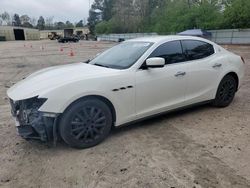 Salvage cars for sale at Knightdale, NC auction: 2015 Maserati Ghibli