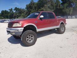 Salvage cars for sale at Ocala, FL auction: 2001 Ford F150 Supercrew