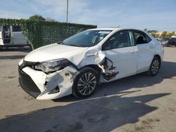 Salvage cars for sale from Copart Orlando, FL: 2019 Toyota Corolla L