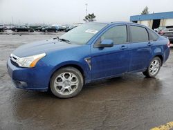 Ford Focus SE salvage cars for sale: 2008 Ford Focus SE