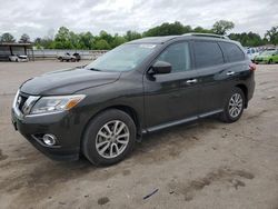 Salvage cars for sale at Florence, MS auction: 2015 Nissan Pathfinder S