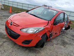 Salvage cars for sale at Mcfarland, WI auction: 2012 Mazda 2