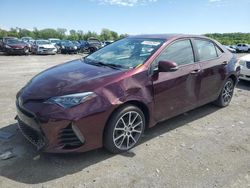 Salvage cars for sale from Copart Cahokia Heights, IL: 2017 Toyota Corolla L