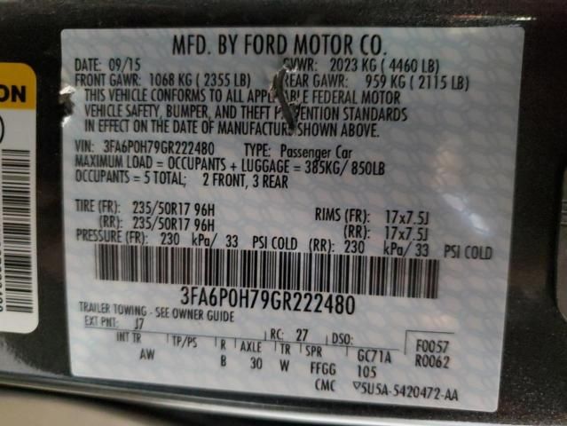 2016 Ford Fusion SE