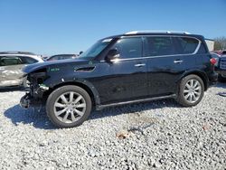 Salvage cars for sale at Wayland, MI auction: 2012 Infiniti QX56