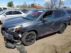 Salvage cars for sale at New Britain, CT auction: 2021 Subaru Forester Sport