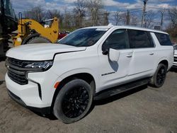 Vehiculos salvage en venta de Copart Marlboro, NY: 2022 Chevrolet Suburban K1500 LT