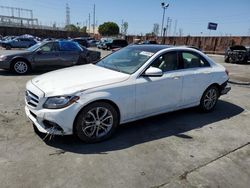Salvage cars for sale at Wilmington, CA auction: 2015 Mercedes-Benz C300