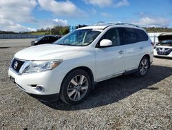 Nissan salvage cars for sale: 2015 Nissan Pathfinder S