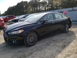 Salvage cars for sale at Seaford, DE auction: 2013 Ford Fusion Titanium