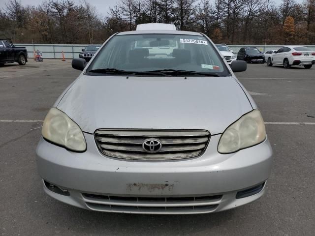 2003 Toyota Corolla CE