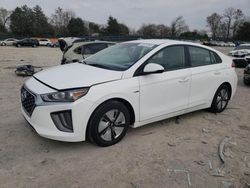 Salvage cars for sale from Copart Madisonville, TN: 2020 Hyundai Ioniq Blue
