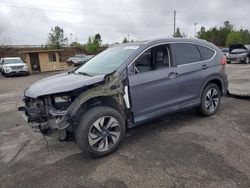 Honda salvage cars for sale: 2016 Honda CR-V Touring