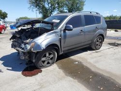 Salvage cars for sale at auction: 2007 Mitsubishi Outlander LS
