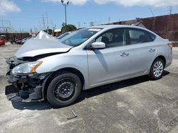Salvage cars for sale from Copart Wilmington, CA: 2014 Nissan Sentra S