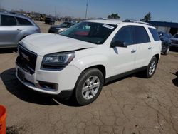 Salvage cars for sale from Copart Woodhaven, MI: 2015 GMC Acadia SLE