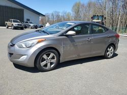 Salvage cars for sale at East Granby, CT auction: 2012 Hyundai Elantra GLS