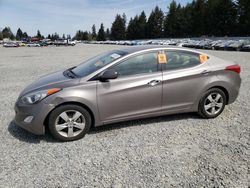 Salvage cars for sale at Graham, WA auction: 2012 Hyundai Elantra GLS