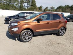 Salvage cars for sale at Seaford, DE auction: 2019 Ford Ecosport Titanium