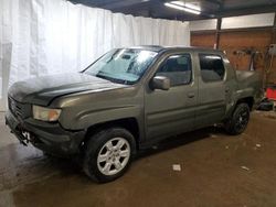 Salvage cars for sale from Copart Ebensburg, PA: 2006 Honda Ridgeline RTL