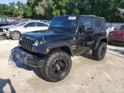 Salvage cars for sale at Ocala, FL auction: 2015 Jeep Wrangler Sport