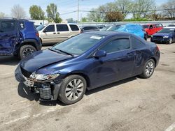 Honda Civic EX salvage cars for sale: 2009 Honda Civic EX