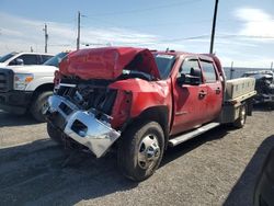 Salvage trucks for sale at Cahokia Heights, IL auction: 2013 Chevrolet Silverado K3500 LT