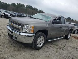 Salvage cars for sale at Mendon, MA auction: 2013 Chevrolet Silverado K1500 LT