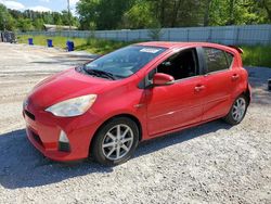 Salvage cars for sale from Copart Fairburn, GA: 2012 Toyota Prius C