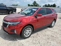Salvage cars for sale at Houston, TX auction: 2022 Chevrolet Equinox LT