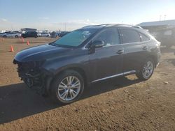 Salvage cars for sale at Brighton, CO auction: 2011 Lexus RX 450