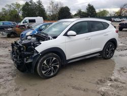 Salvage cars for sale from Copart Madisonville, TN: 2020 Hyundai Tucson Limited