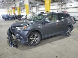 Salvage cars for sale from Copart Woodburn, OR: 2017 Toyota Rav4 XLE