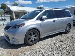 Toyota salvage cars for sale: 2017 Toyota Sienna SE