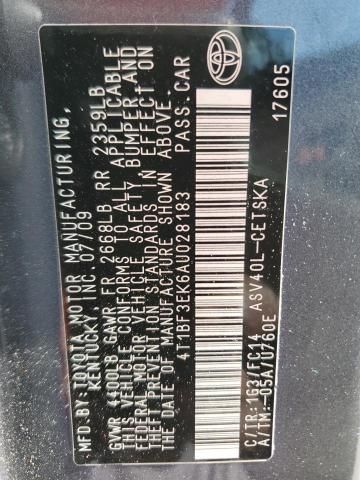 2010 Toyota Camry Base