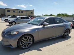 Vehiculos salvage en venta de Copart Wilmer, TX: 2014 Lexus IS 250