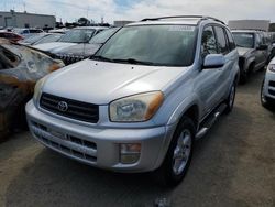 Salvage cars for sale from Copart Martinez, CA: 2002 Toyota Rav4