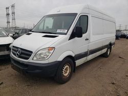 Salvage cars for sale from Copart Elgin, IL: 2012 Mercedes-Benz Sprinter 2500