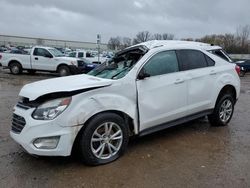 Salvage cars for sale from Copart Davison, MI: 2017 Chevrolet Equinox LT