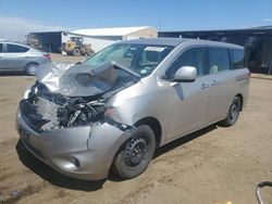 Salvage cars for sale at Brighton, CO auction: 2013 Nissan Quest S