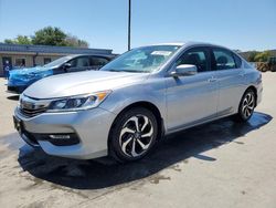 Salvage cars for sale from Copart Orlando, FL: 2016 Honda Accord EXL