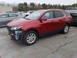 Salvage cars for sale from Copart Exeter, RI: 2019 Chevrolet Equinox LT